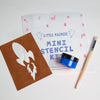 Mini Stencil Starter Kit Rocket Blue | Conscious Craft